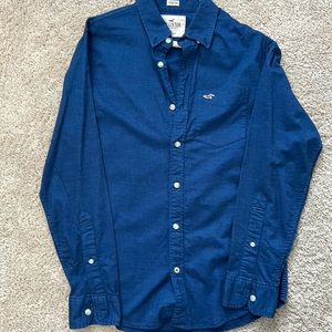 Hollister blue shirt